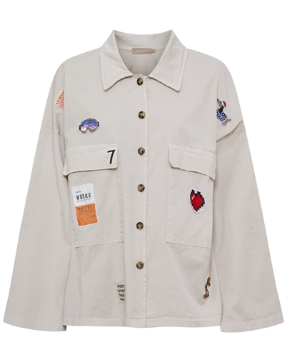 Marta du Chateau - MDCastoria Jakke - Beige